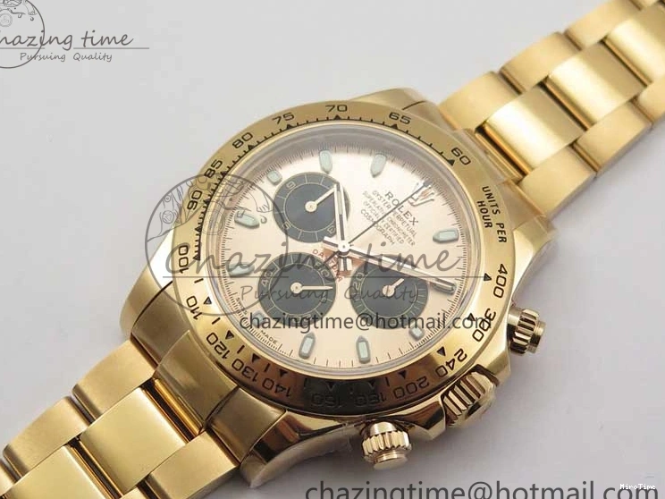 MiroTime 0412 Daytona 116508 RG Noob 1:1 Best Edition 904L SS Case and Bracelet RG Dial SA Comfortable 2705